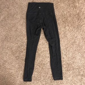 Lululemon Grey Cropped Leggings Size 4